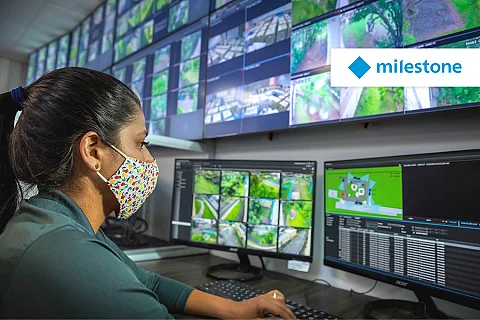 Sistema Milestone VMS para administración centralizada de videovigilancia corporativa